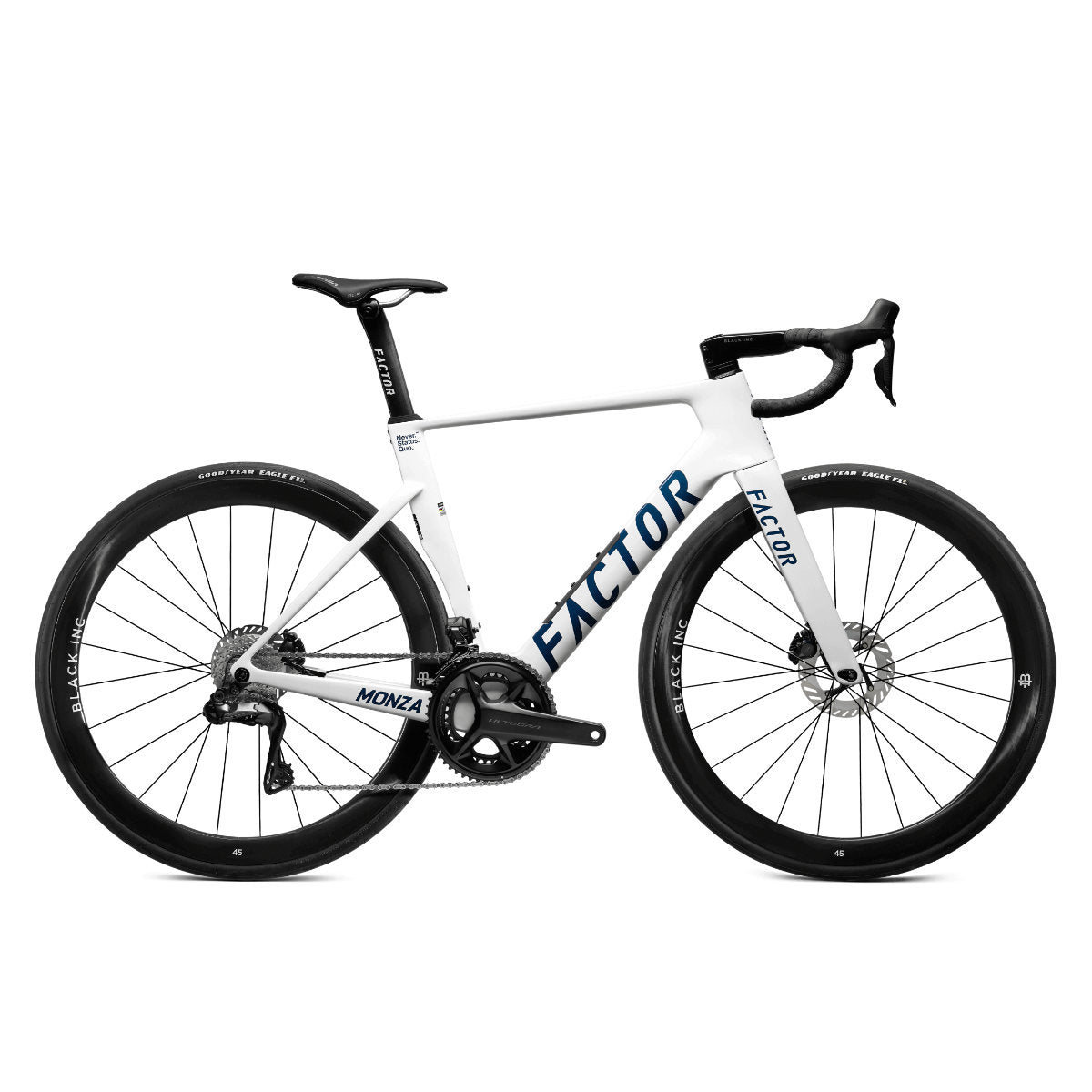 Factor Monza Pearl White Ultegra Bike