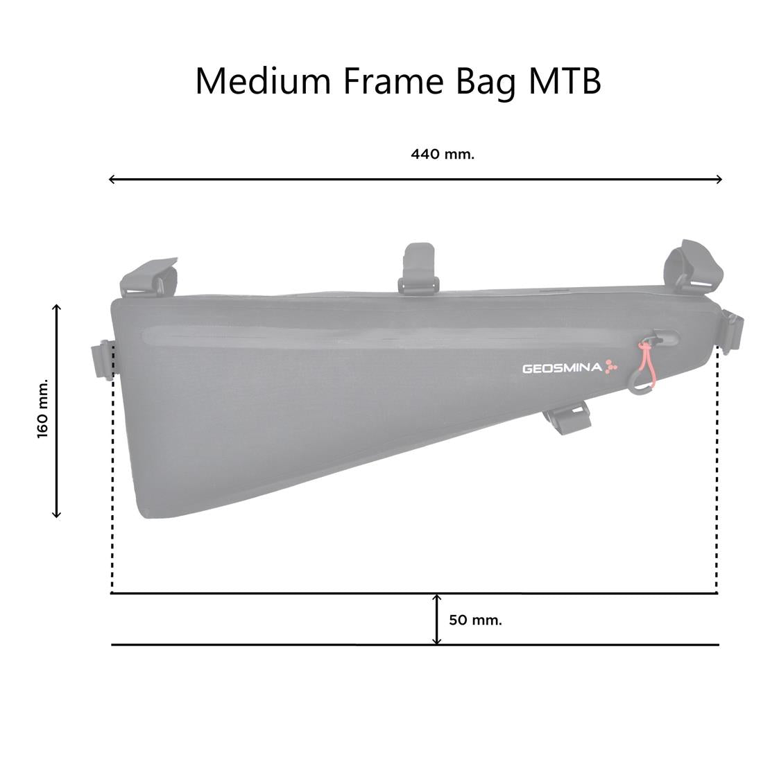 Geosmina Mountain Bike Frame Bag