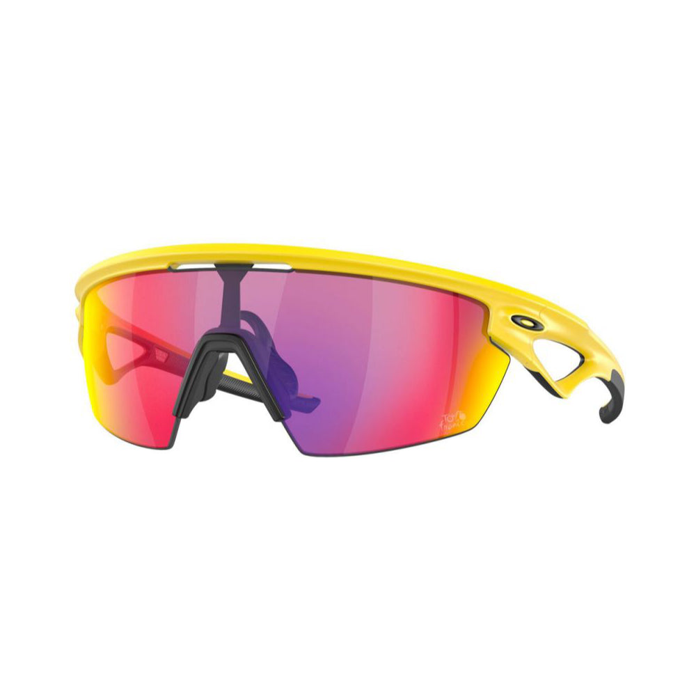 Oakley Sphaera Matte Yellow TDF Prizm Road