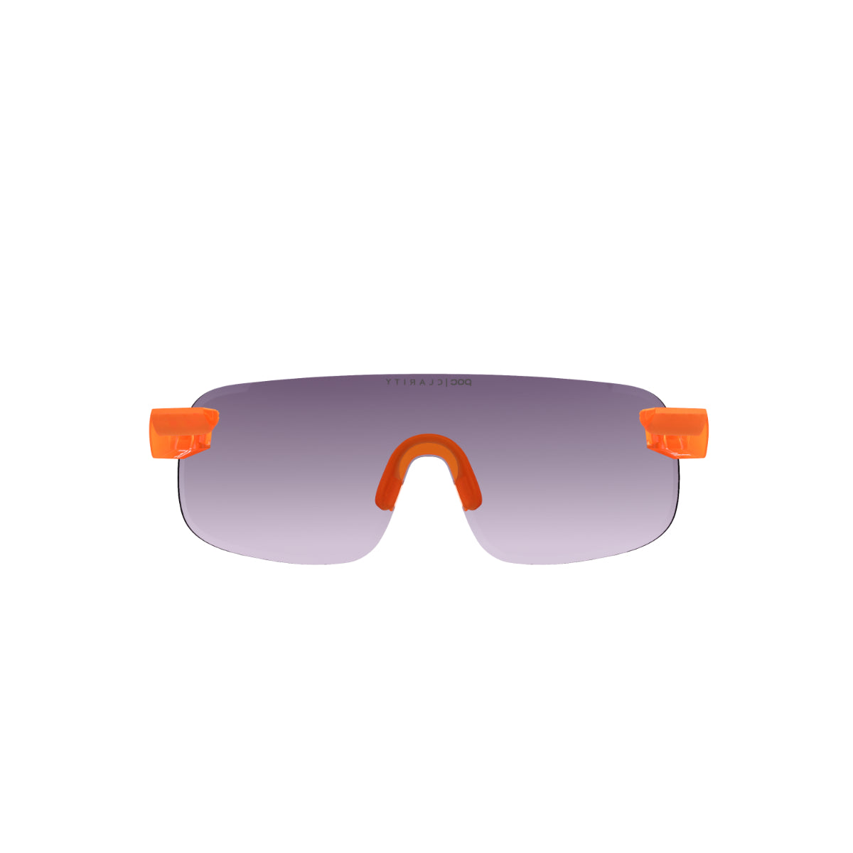 POC Elicit Fluo Orange Translucent/Clarity Road
