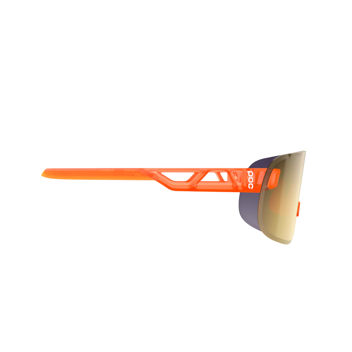 POC Elicit Fluo Orange Translucent/Clarity Road