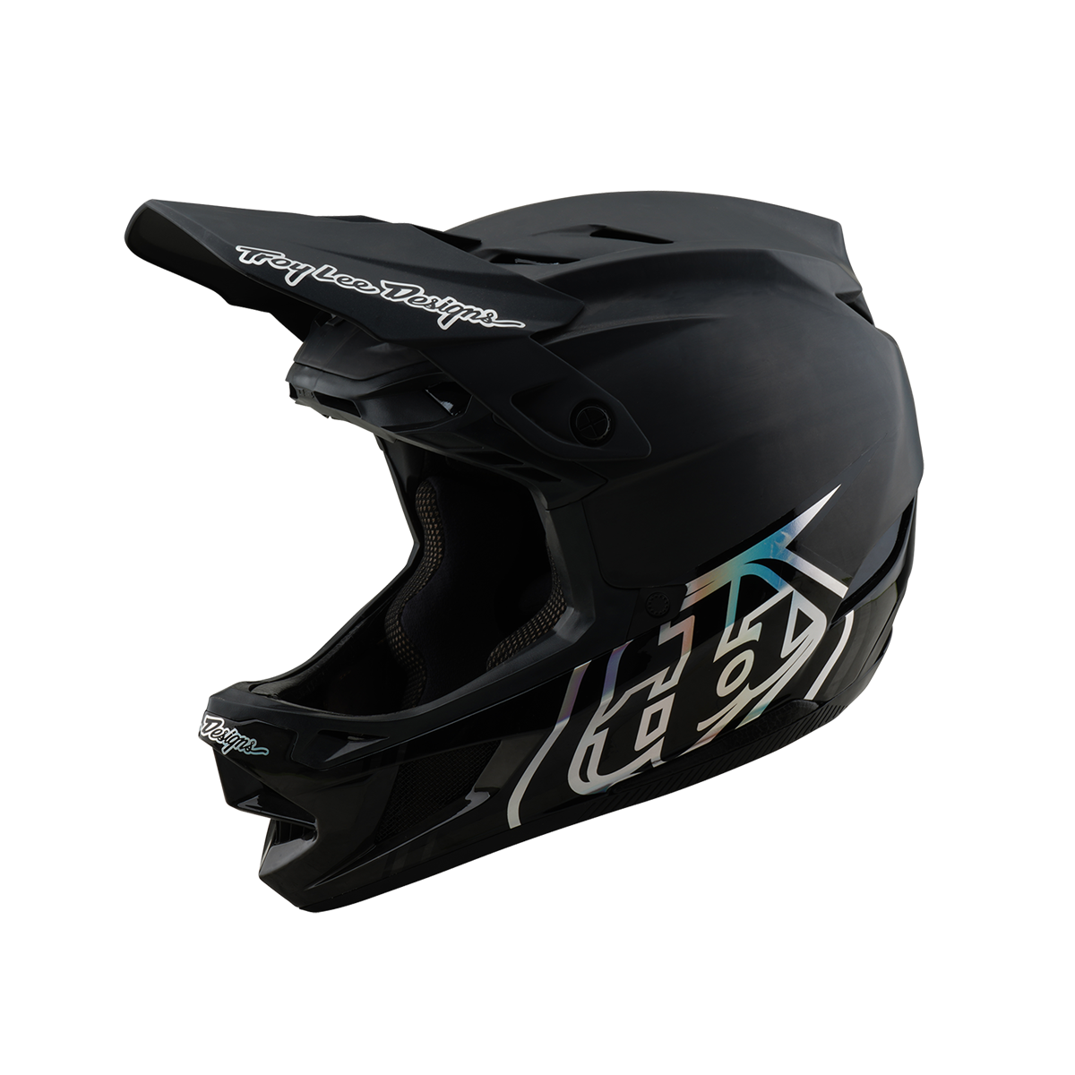 Troy Lee D4 AS Carbon Helmet Stealth Black