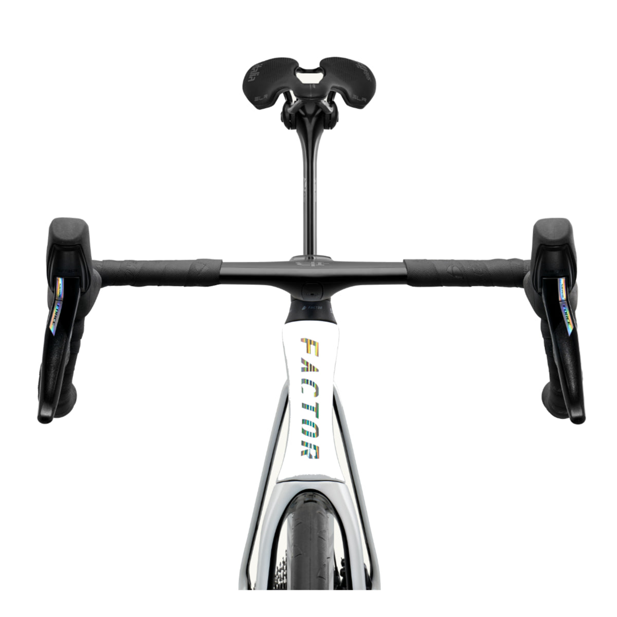 Factor Ostro VAM White Chrome Premium Frame Package