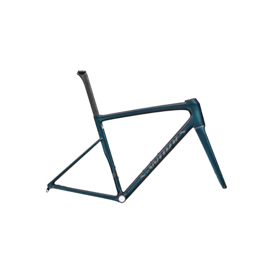 2025 Specialized S-Works Tarmac SL8 Frameset Gloss Red to Black Pearl Over Deep Lake Metallic
