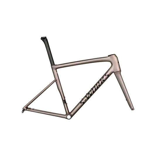 2025 Specialized S-Works Tarmac SL8 Frameset Gloss Viavi Red Gold Over Silver