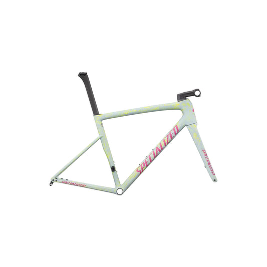 2025 Specialized Tarmac SL8 Frameset Ion Metallic / Sea Foam / Rebel Pink