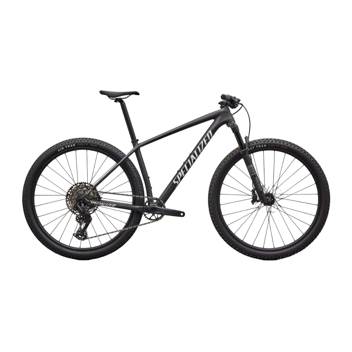 Epic Hardtail Comp Satin Carbon / Metallic White Silver - 2026