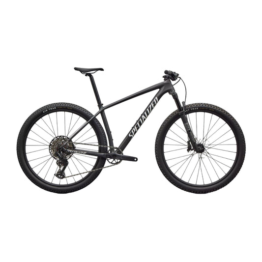 Epic Hardtail Comp Satin Carbon / Metallic White Silver - 2026