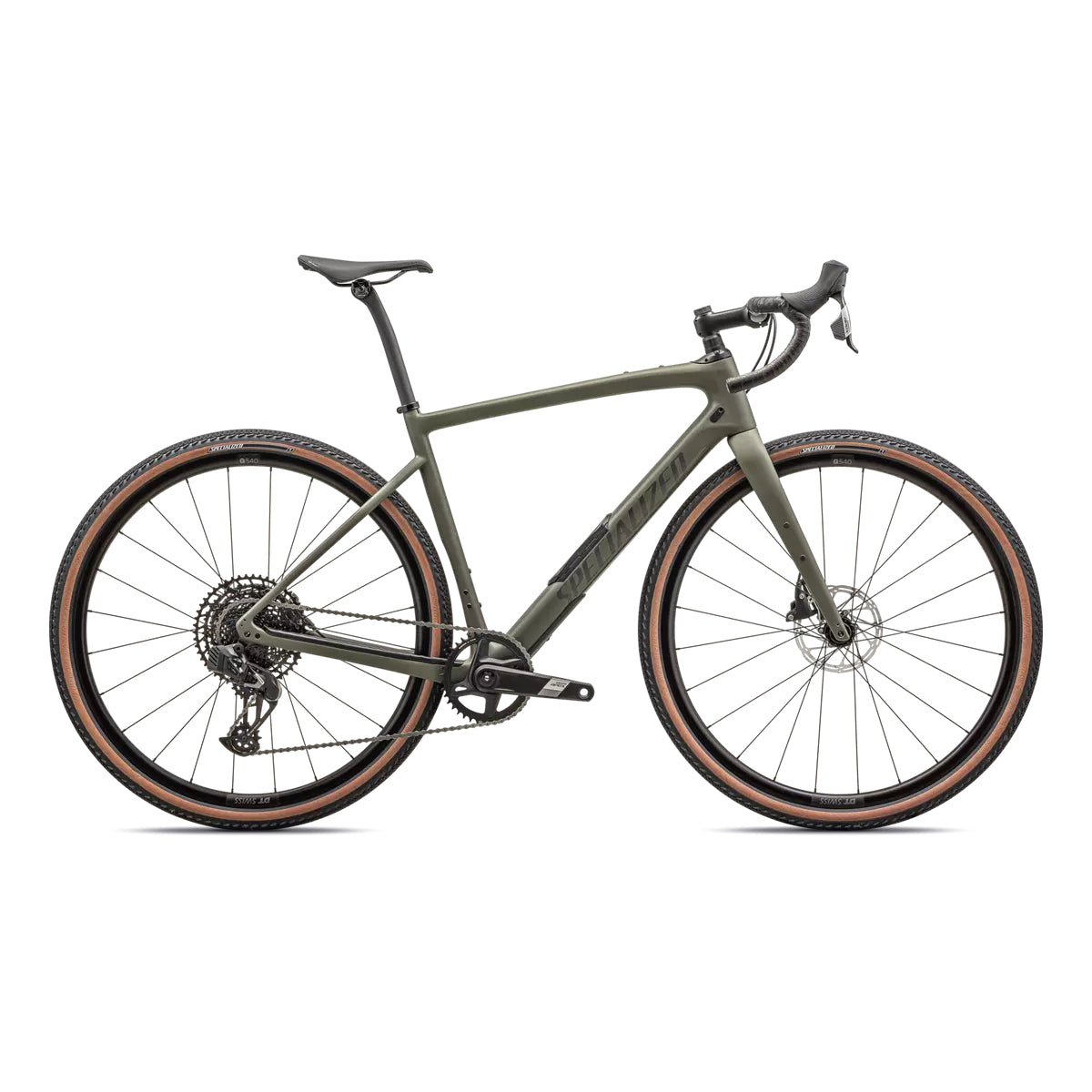 Specialized  Diverge Comp Carbon Satin Oak Green / Smoke