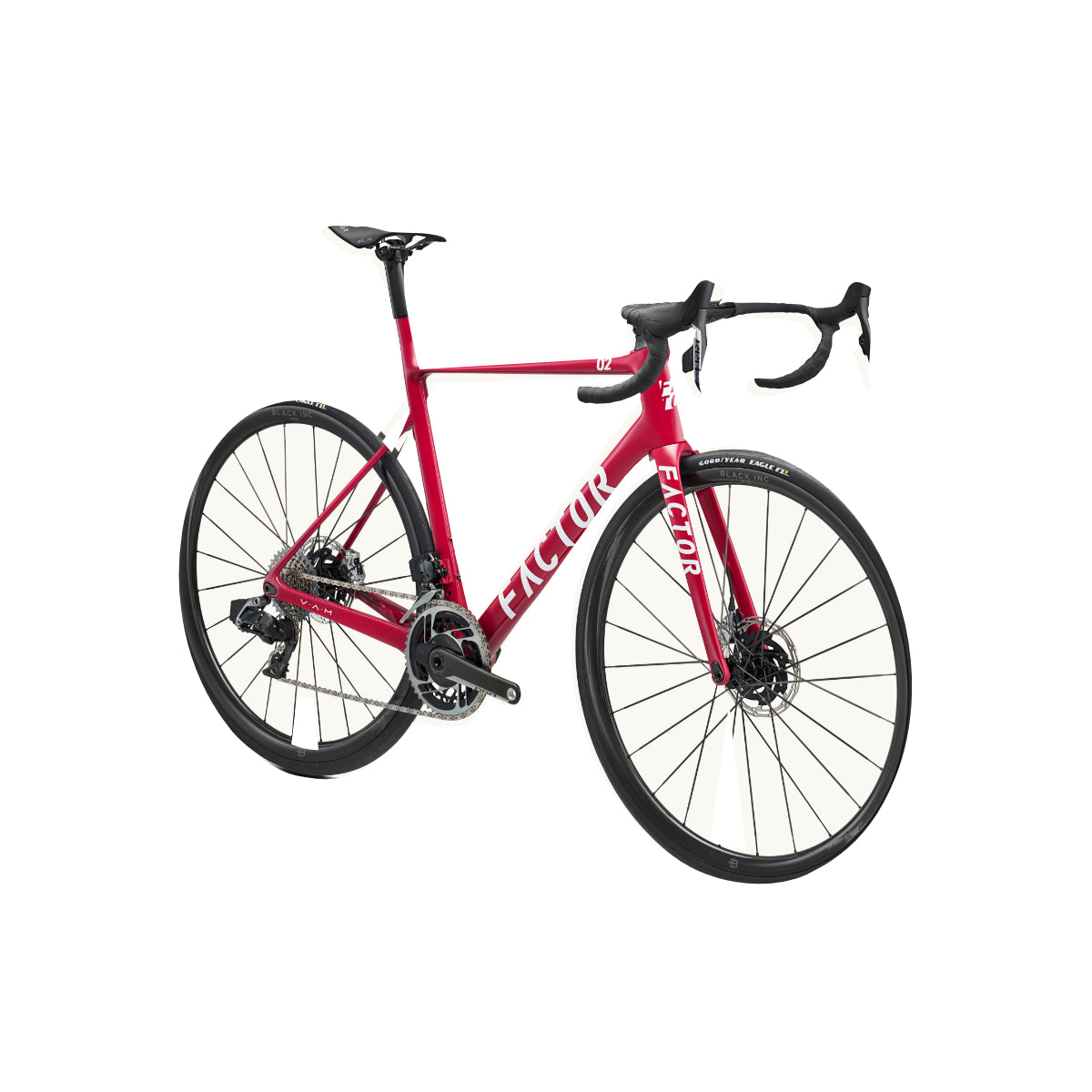 Factor O2 VAM Disc Frame Red Velvet