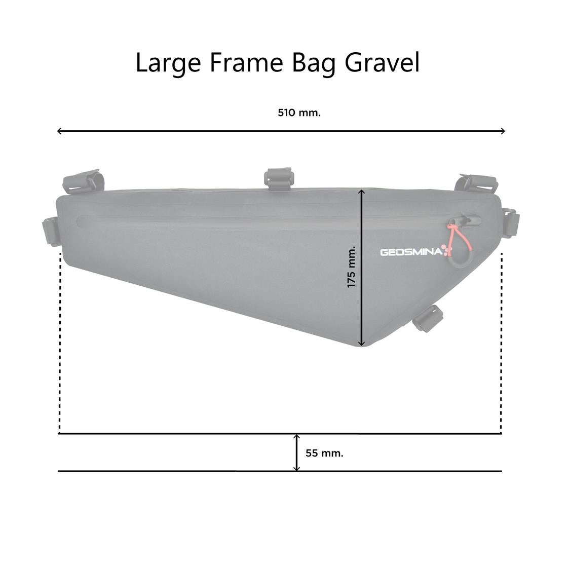 Geosmina  Gravel Frame Bag