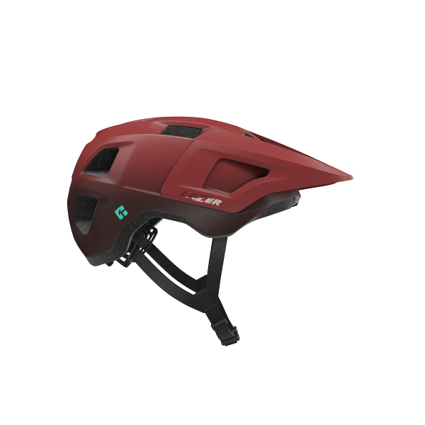 Lazer Finch Kineticore Matte Maroon/Black Kids Helmet