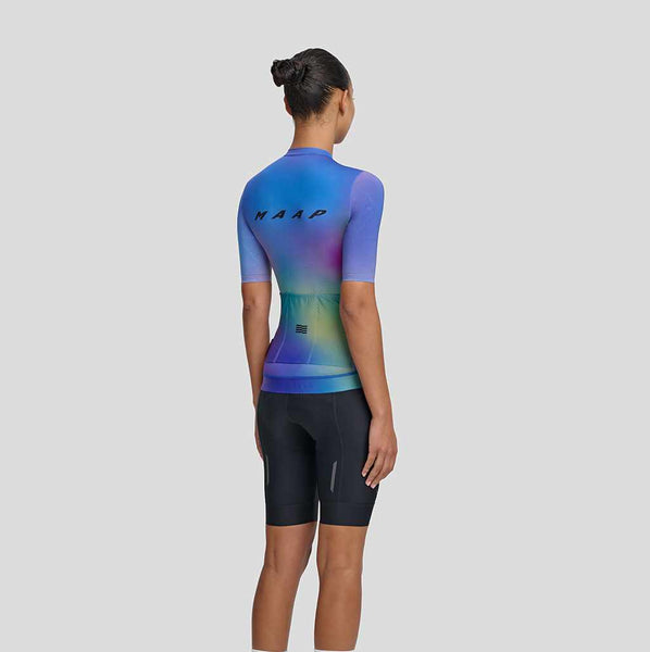 MAAP Women's Blurred Out Pro Hex Jersey 2.0 blue Mix