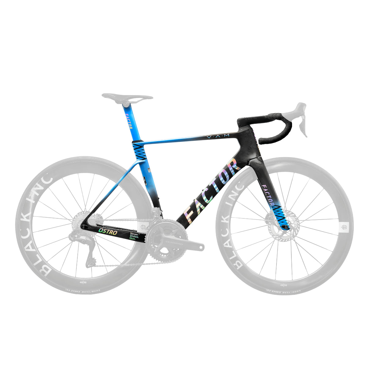 Factor Ostro Vam Icon Blue Premium Frame Package