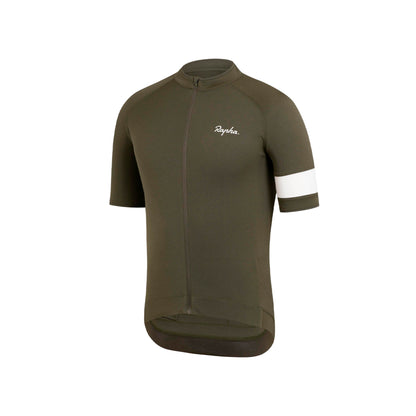 Rapha Core Cycling Jersey Dark Green