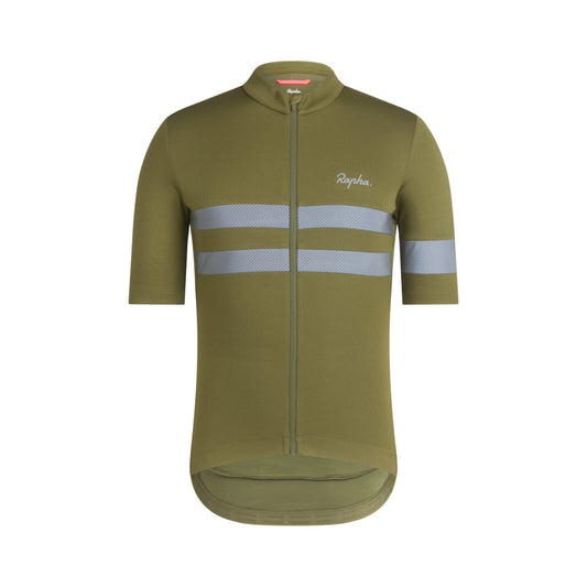 Rapha Men's Lightweight short sleeve cycling jersey with reflective silver strip