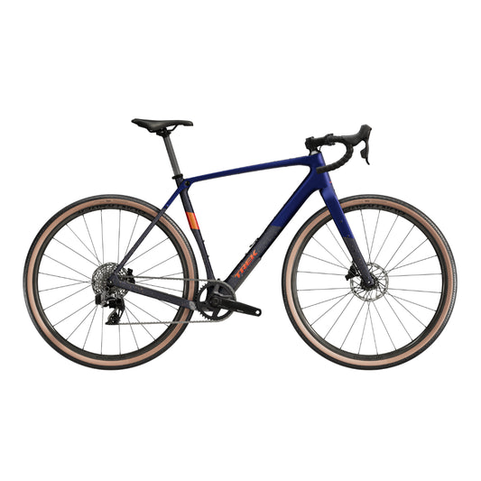 Trek Checkpoint SL6 AXS electronic gear 2025 Gen 3 gravel bike with plenty of storage options for bike packing.