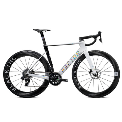 2024 factor ostro vam 2.0 white chrome superlight aero bike