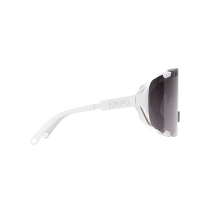 POC Devour Hydrogen White/Clarity Trail