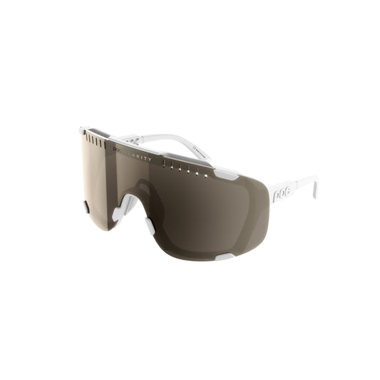 POC Devour Hydrogen White/Clarity Trail