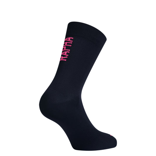 Pro Team Sock II - Dark Navy/Hi-Vis Pink