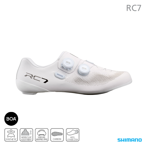 Shimano RC703 White Shoes