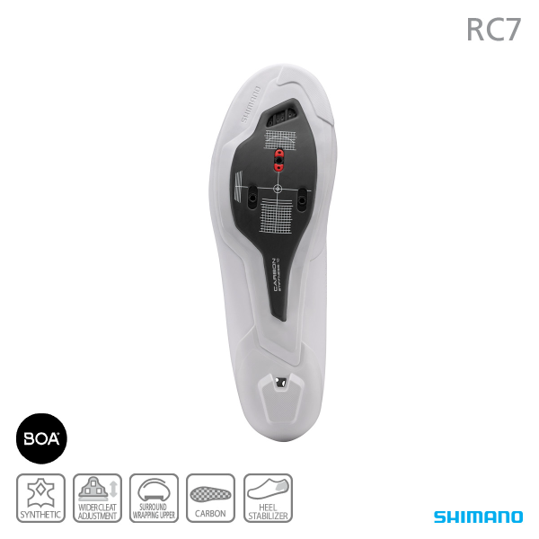 Shimano RC703 White Shoes