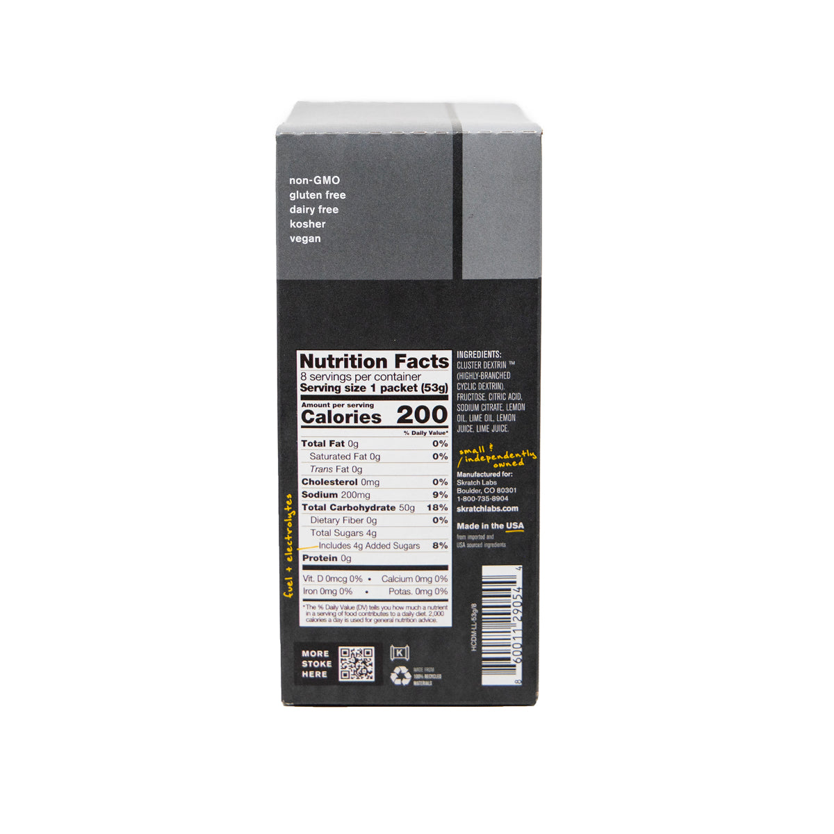 Skratch Labs High Carb Drink Mix - Singles