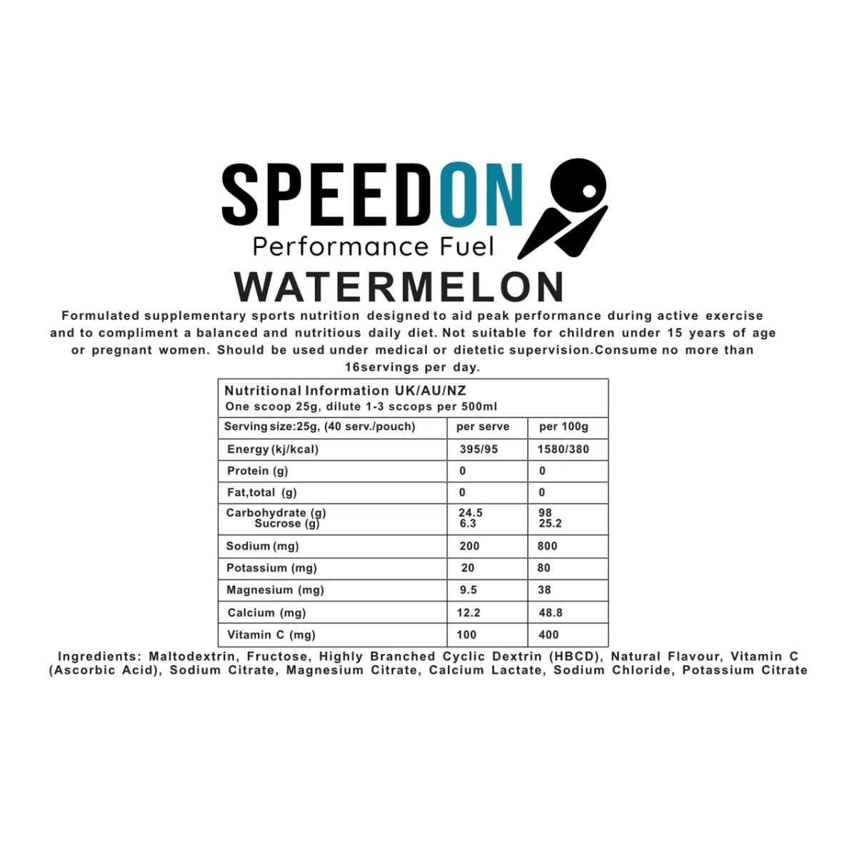 SpeedON Drink Mix